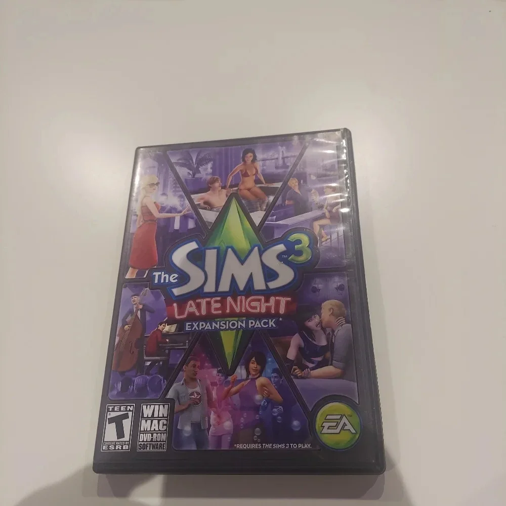 The Sims 3 Late Night Expansion Pack for PC (2010) with Manual (WIN/MAC DVD-ROM)